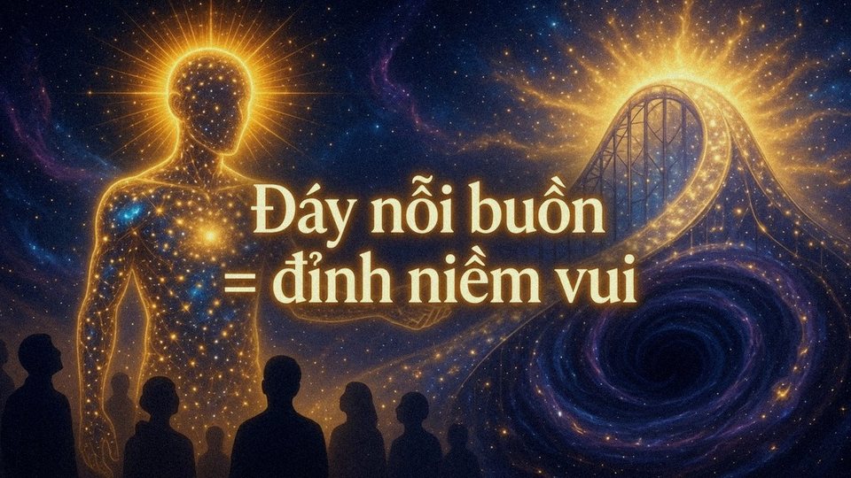 Đáy nỗi buồn = đỉnh niềm vui